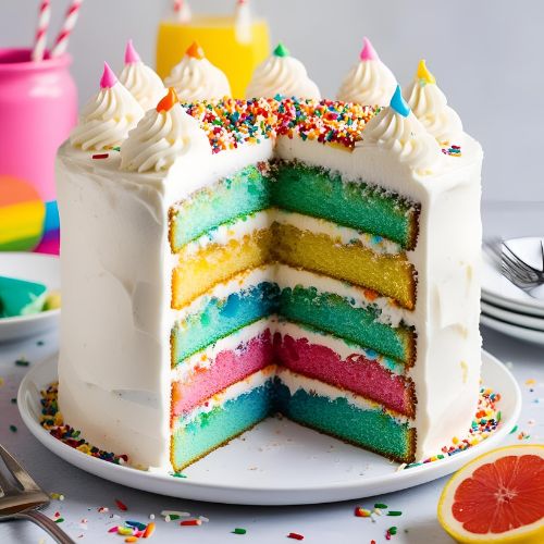 10 Adorable & Unique Birthday Cake for Baby Girl – Perfect for Her 1st Birthday! 11 Rainbow Layered Cake