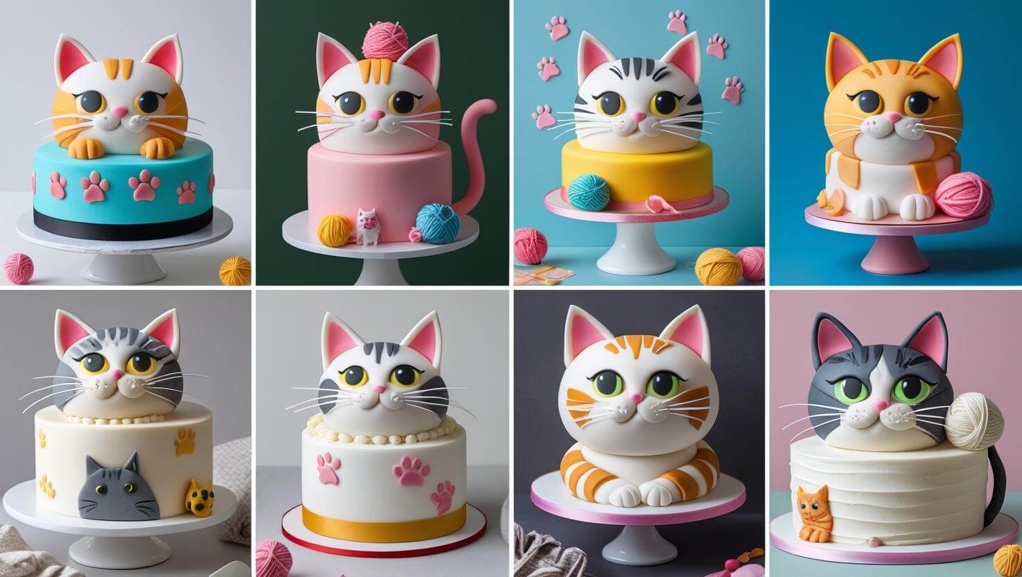 10 Adorable Cat Cake Designs for Feline Lovers