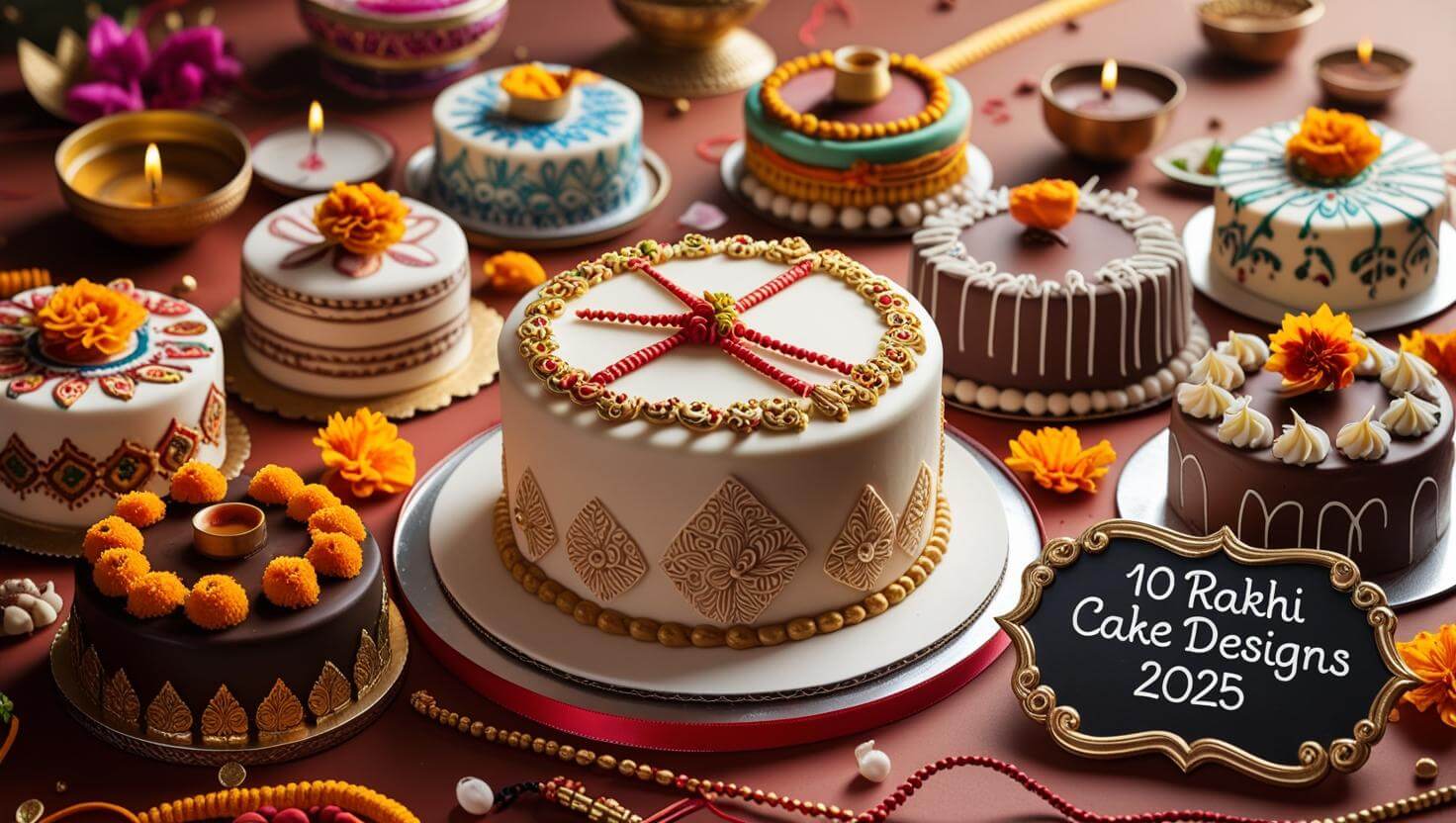10 Adorable Rakhi Cake Designs for 2025 to Sweeten the Celebration