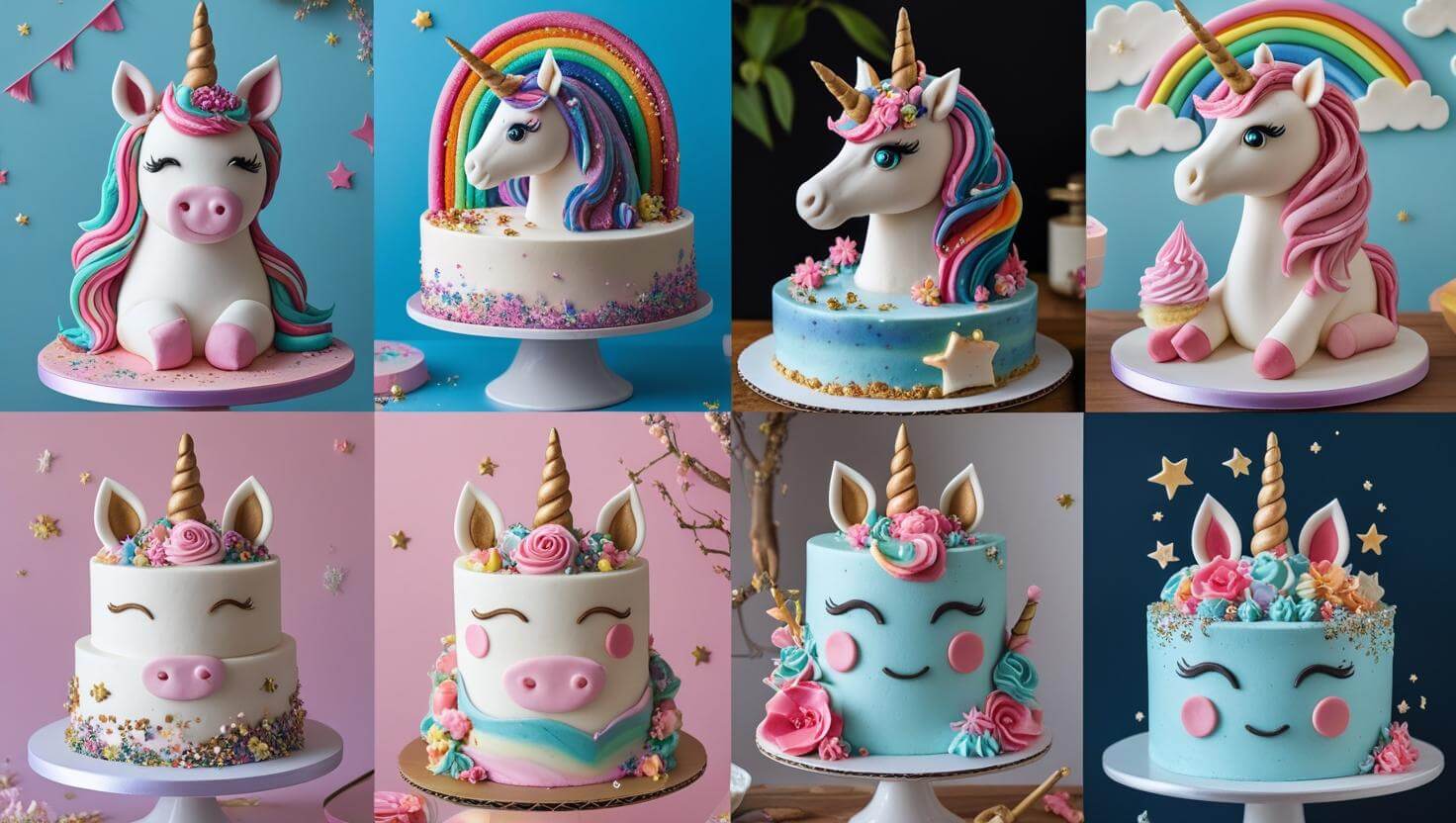 10 Magical Unicorn Cake Design Ideas to Wow Your Guests