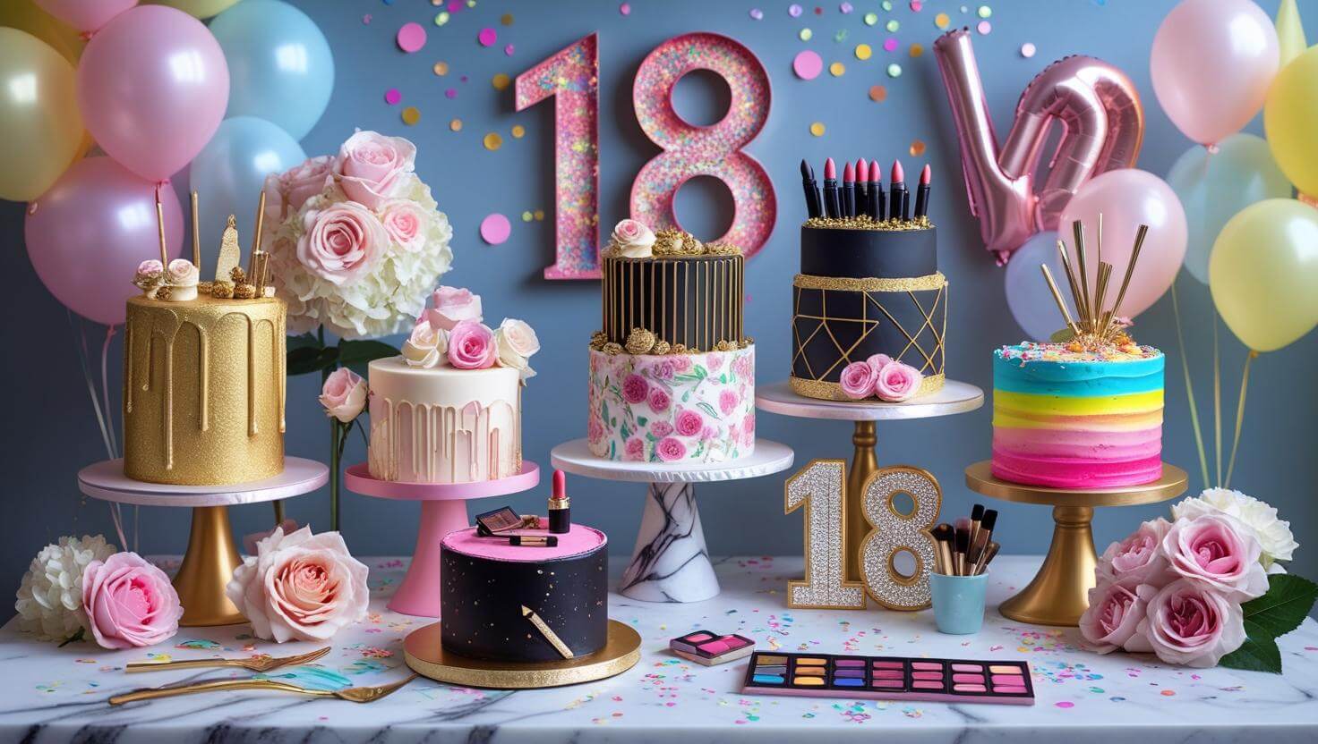 10 Stunning 18th Birthday Cake Designs for Girls