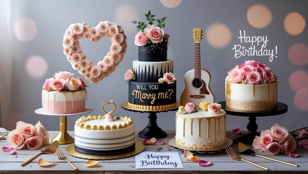 10 Stunning Cake Designs for Your Fiancé Birthday to Melt Their Heart