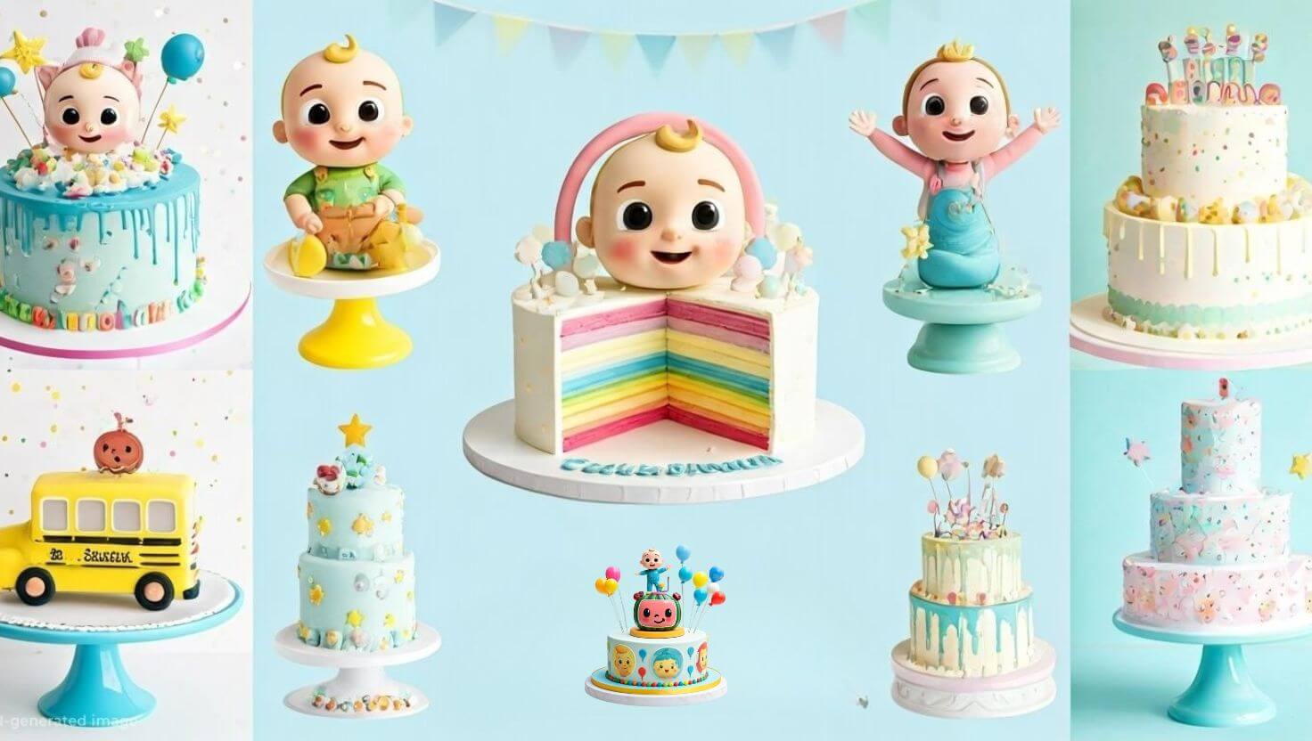 10 Stunning Cocomelon Cake Design Ideas for Your Next Kids Party
