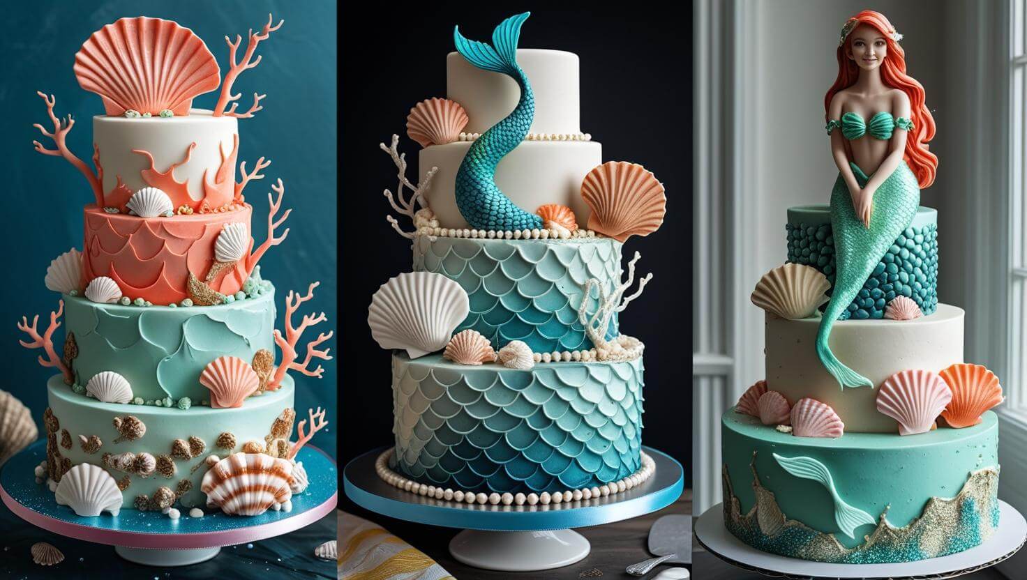 10 Stunning Mermaid Cake Designs for a Magical Celebration