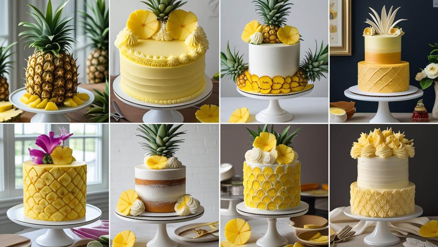 10 Stunning Pineapple Cake Designs for Every Occasion