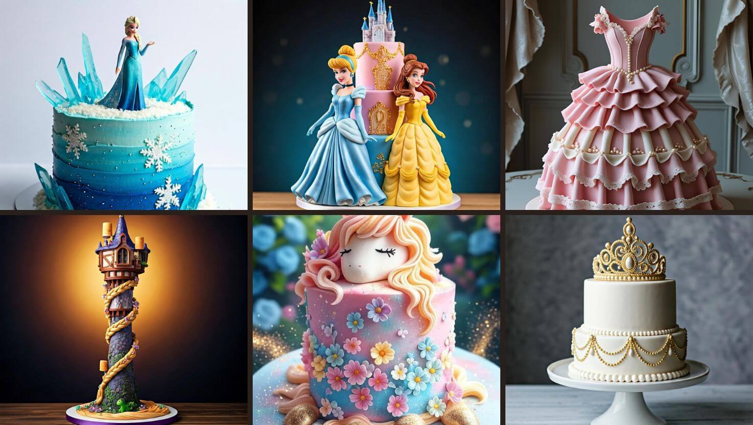 10 Stunning Princess Cake Design Ideas for a Magical Celebration
