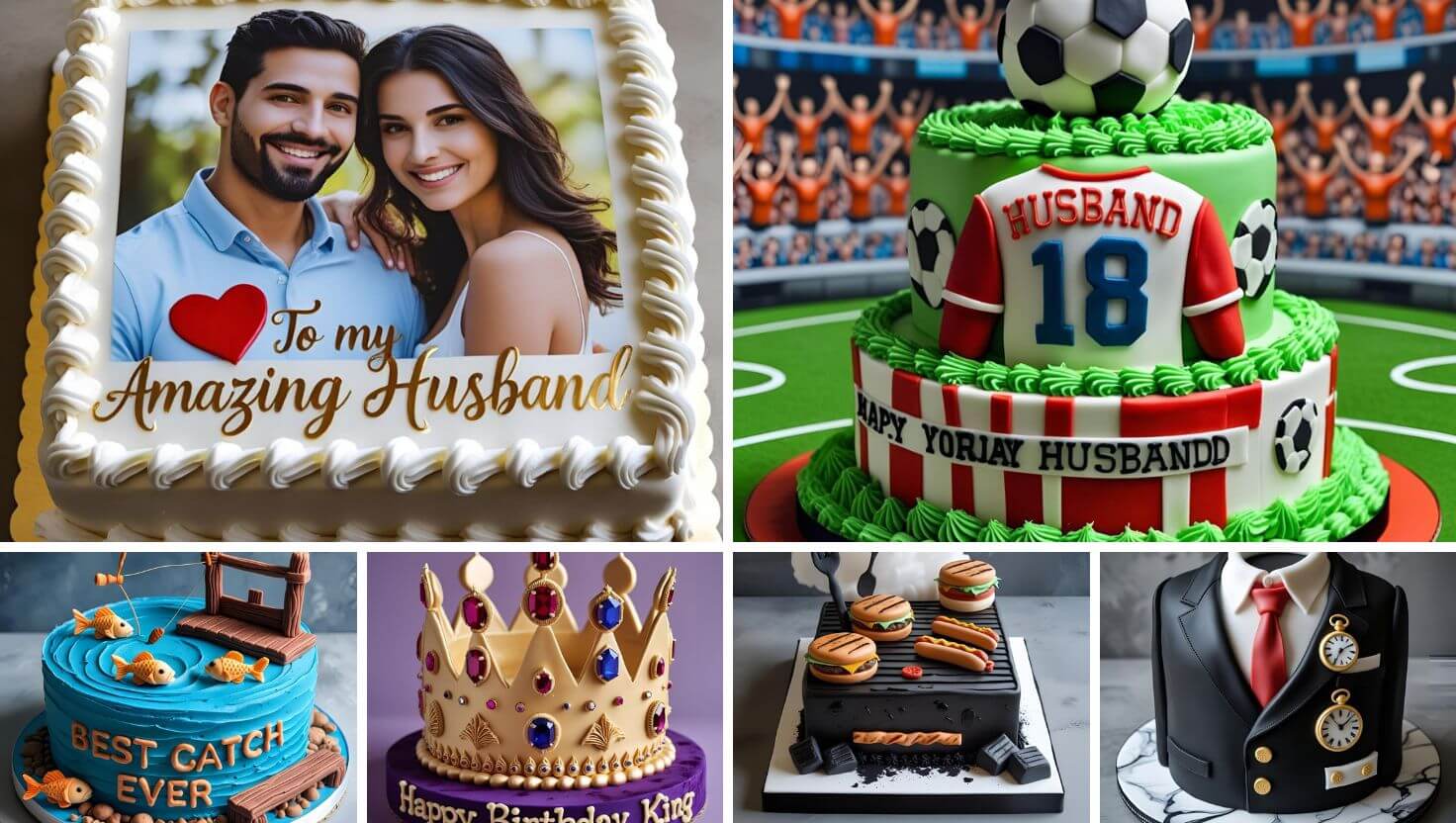 10 Trending Birthday Cake Designs for Husband in 2025