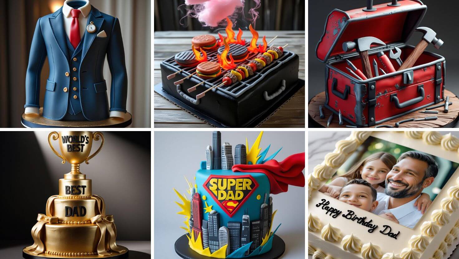 10 Unique Cake Designs for Dad to Make His Day Special