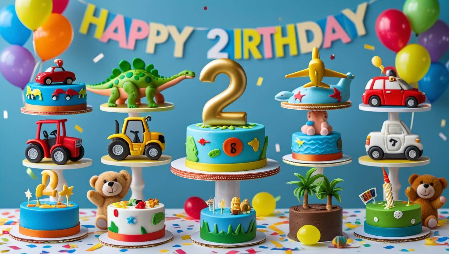 2025 Hottest 2nd Birthday Cake Designs for Your Little Boy