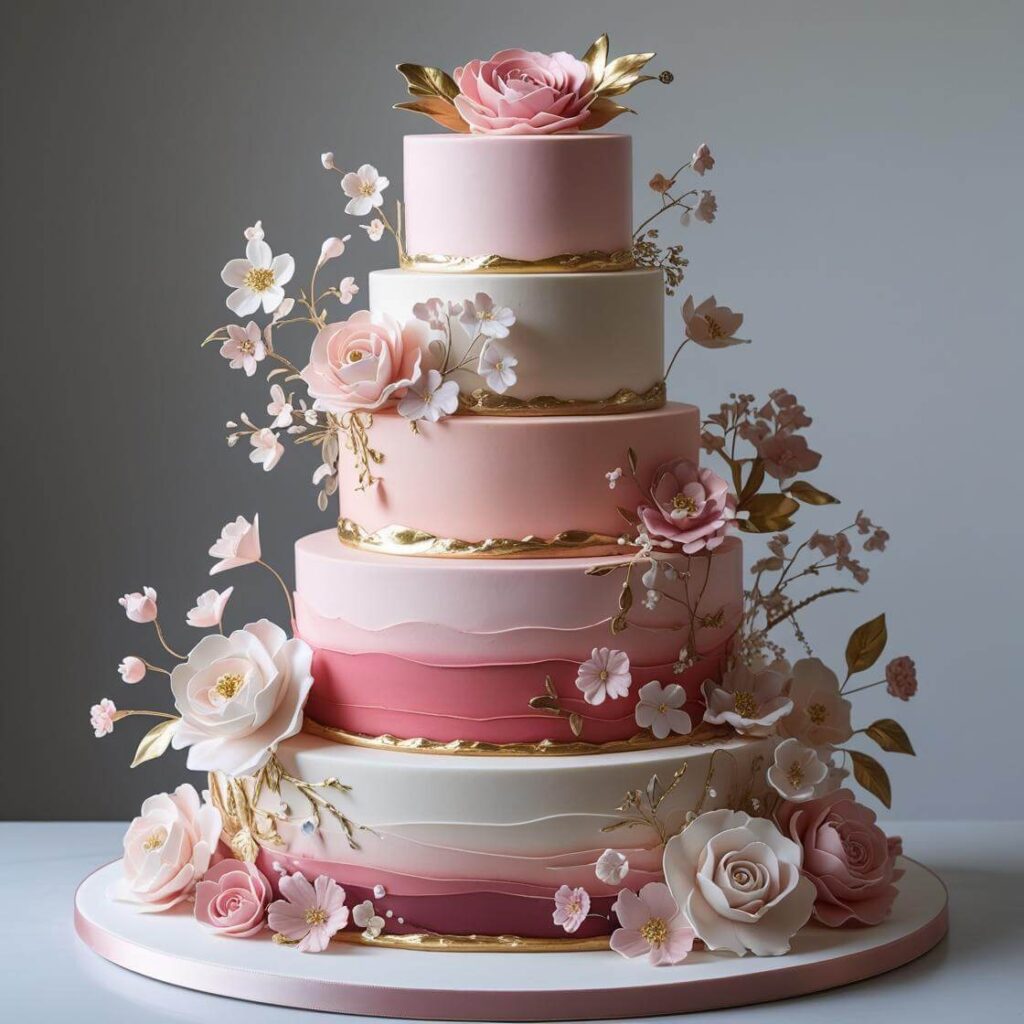 3D Tiered Cake