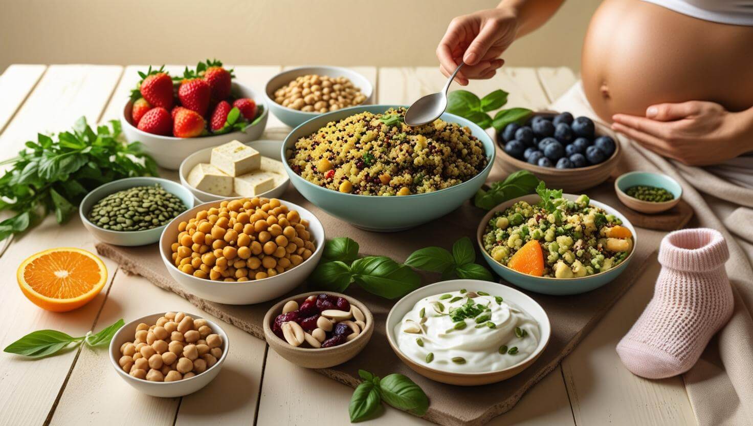 7 Protein-Rich Vegetarian Foods for Pregnant Women