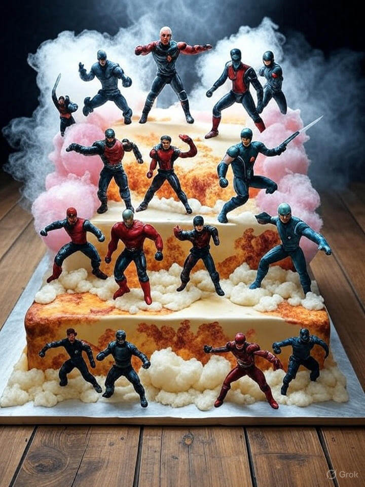 10 Popular Avengers Cake Designs for Superhero Fans 8 Avengers Assemble Cake