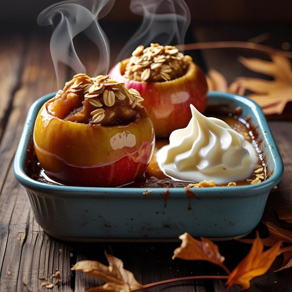 10 Delicious & Nutritious Healthy Desserts You’ll Love 6 Baked Apples with Cinnamon