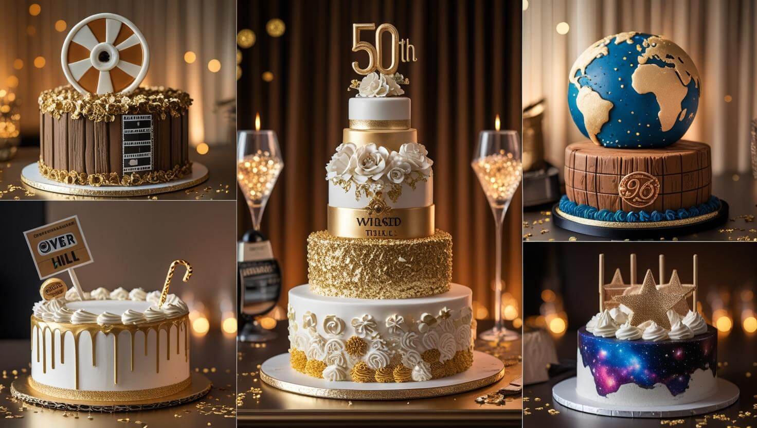 Best 50th Birthday Cake Designs 2025 - 10 Stunning & Trendy Ideas