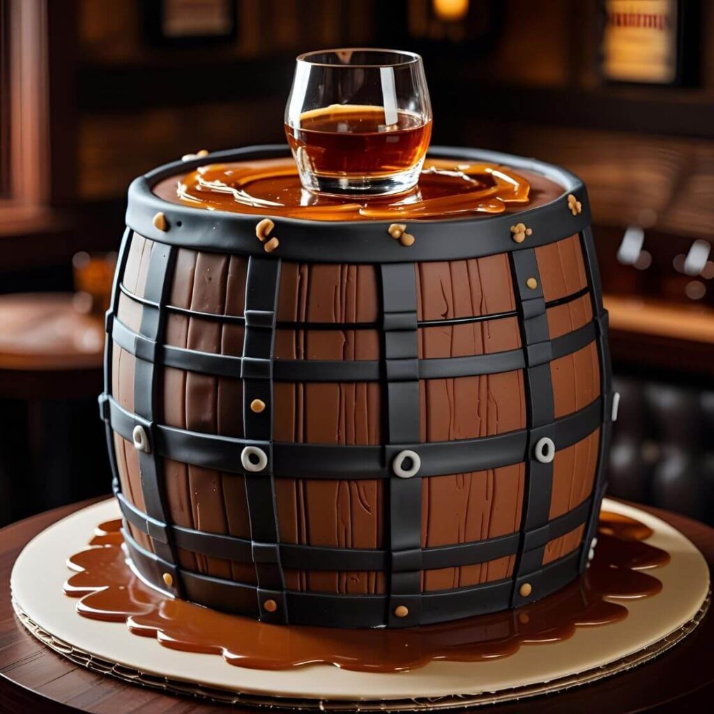 Boss Drink Barrel Cake