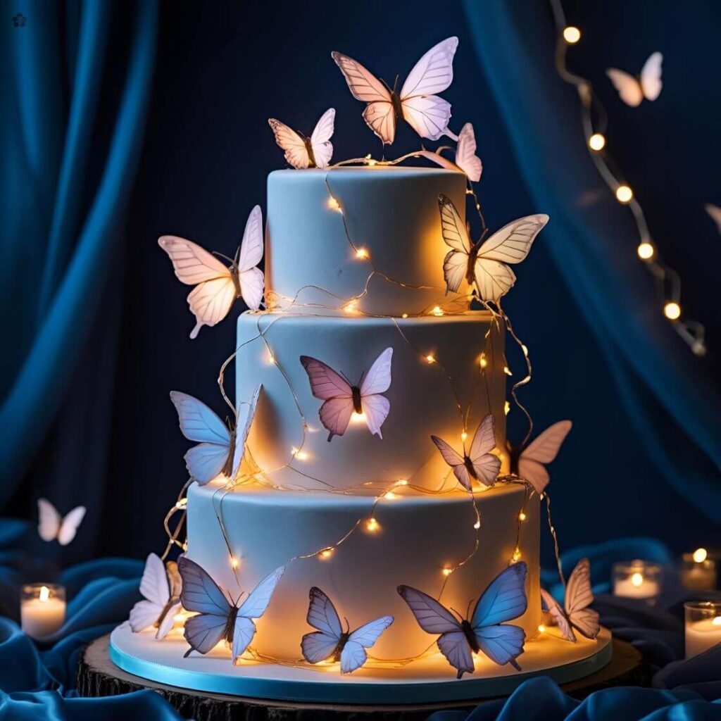 10 Stunning Butterfly Cake Toppers Designs to Elevate Your Desserts 10 Butterfly & Fairy Light Combination