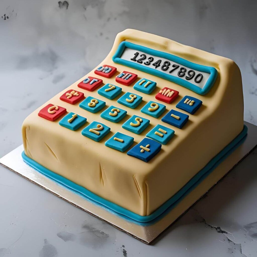 Calculator Cake