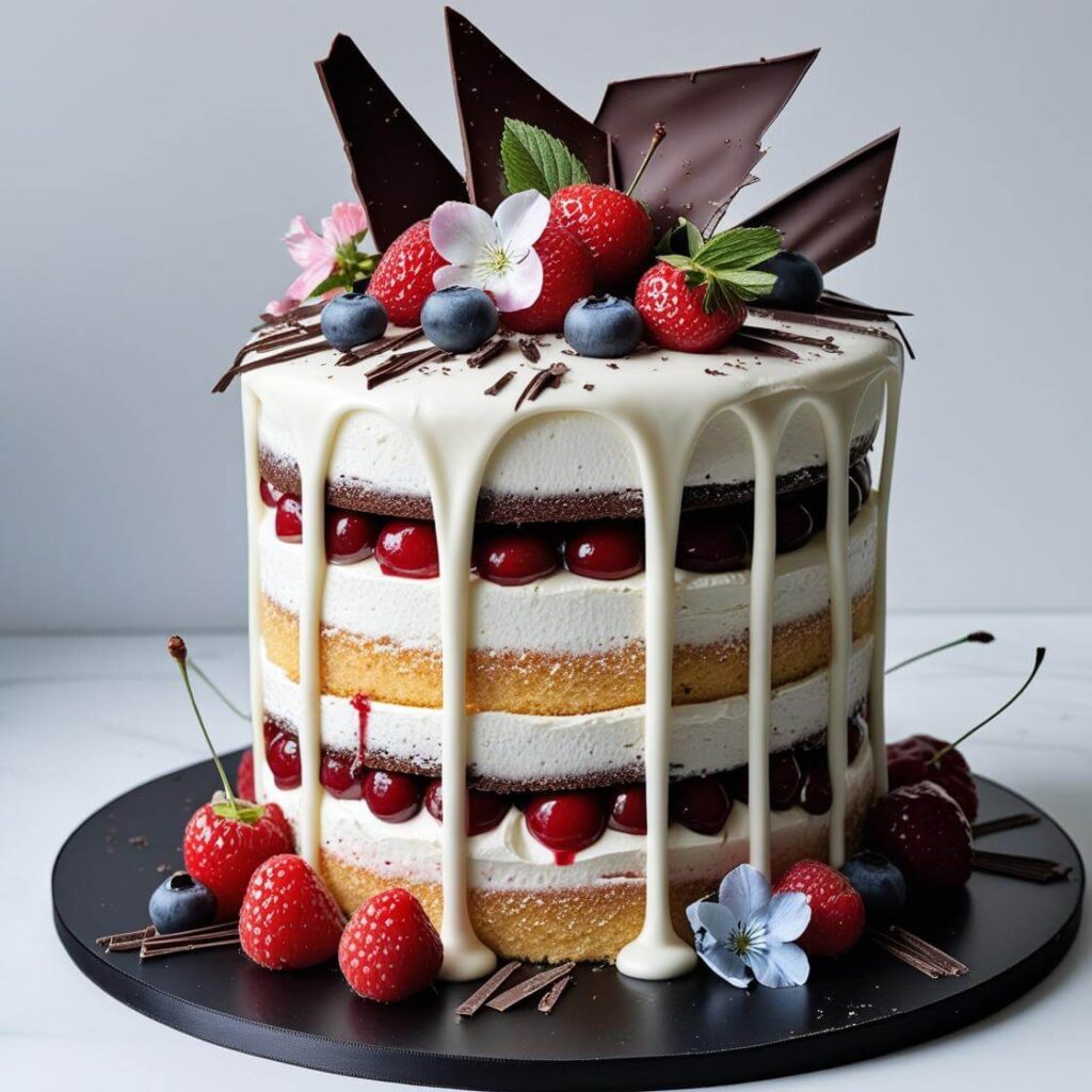 Chocolate Drip Effect