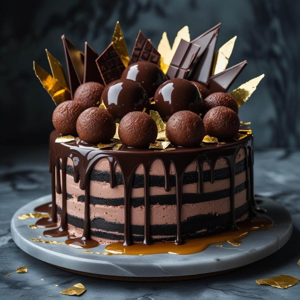 10 Stunning Rasmalai Cake Designs to Elevate Your Celebrations 8 Chocolate Drip Rasmalai Cake