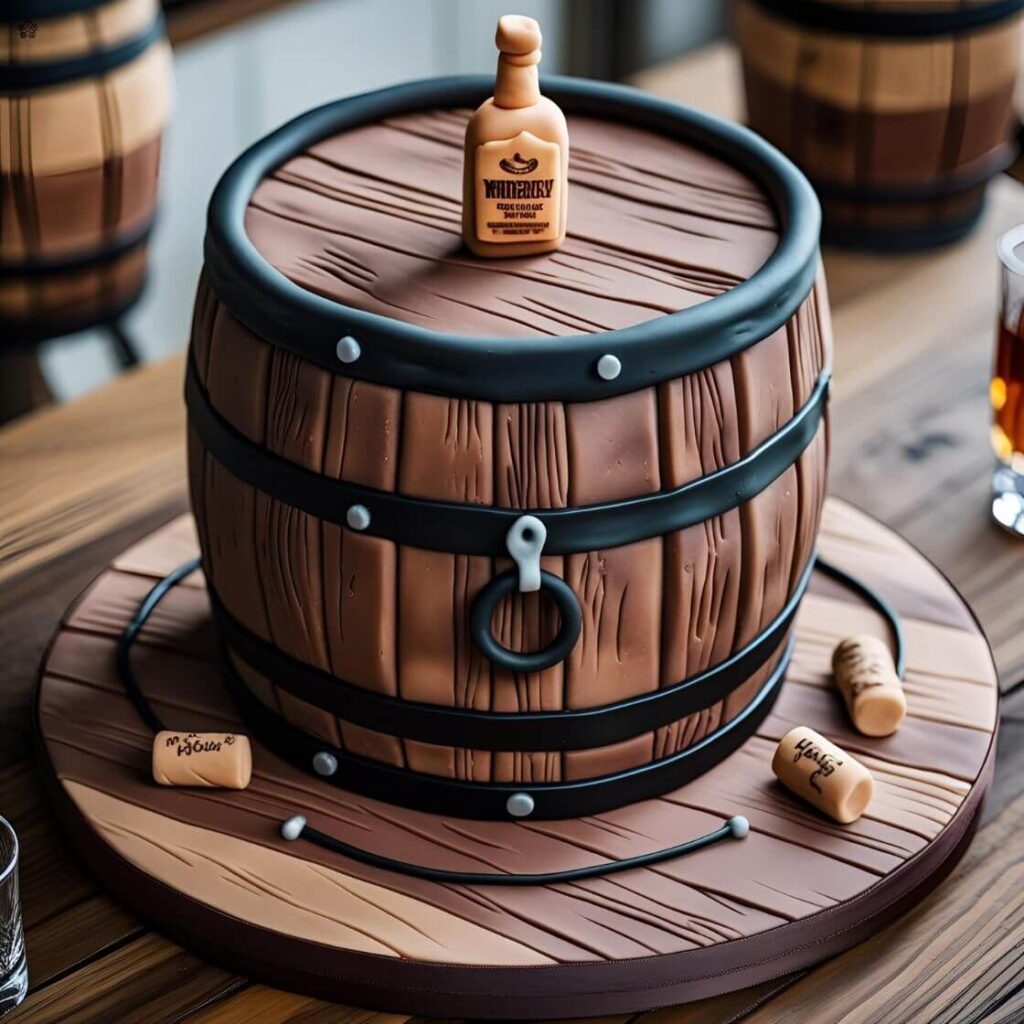 10 Trending Birthday Cake Designs for your Husband in 2025 2 Classic Drinks Barrel Cake