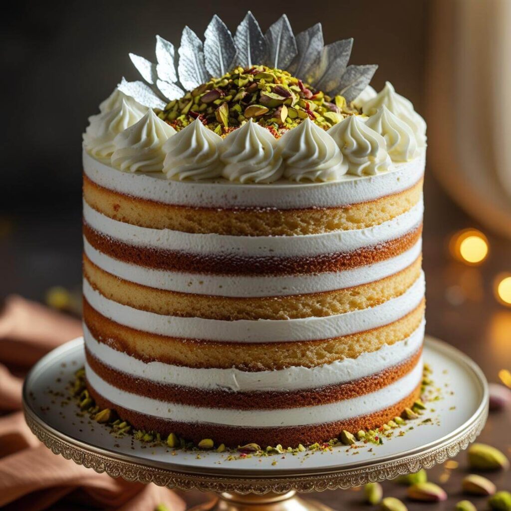 10 Stunning Rasmalai Cake Designs to Elevate Your Celebrations 2 Classic Layered Rasmalai Cake