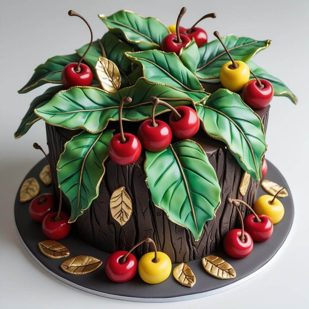 Coffee Plant Cake