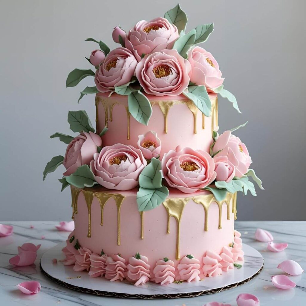 10 Adorably Cute Cake Designs You'll Want to Eat - But Not Share! 3 Cute Floral Buttercream Cakes