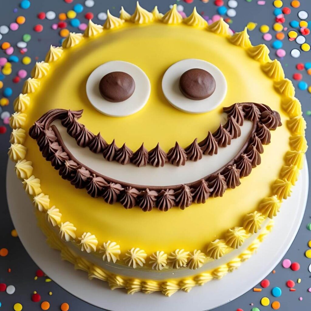 10 Adorably Cute Cake Designs You'll Want to Eat - But Not Share! 8 Cute Smiley Face Cakes