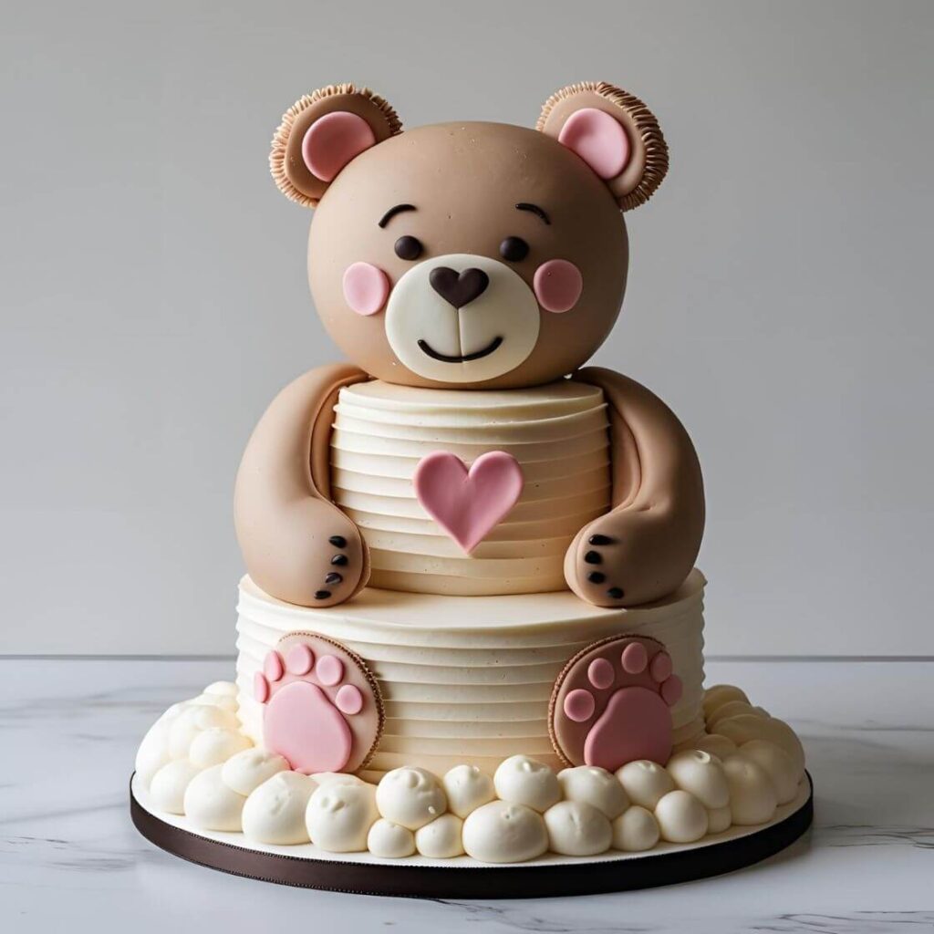 10 Adorably Cute Cake Designs You'll Want to Eat - But Not Share! 9 Cute Teddy Bear Cakes