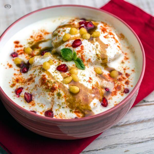 8 Delicious Sweets and Dishes for Raksha Bandhan Celebrations 9 Dahi Bhalla