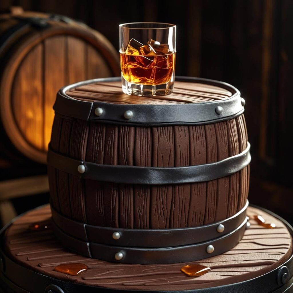 10 Unique Cake Designs for Dad to Make His Day Special 8 Drink Barrel Cake