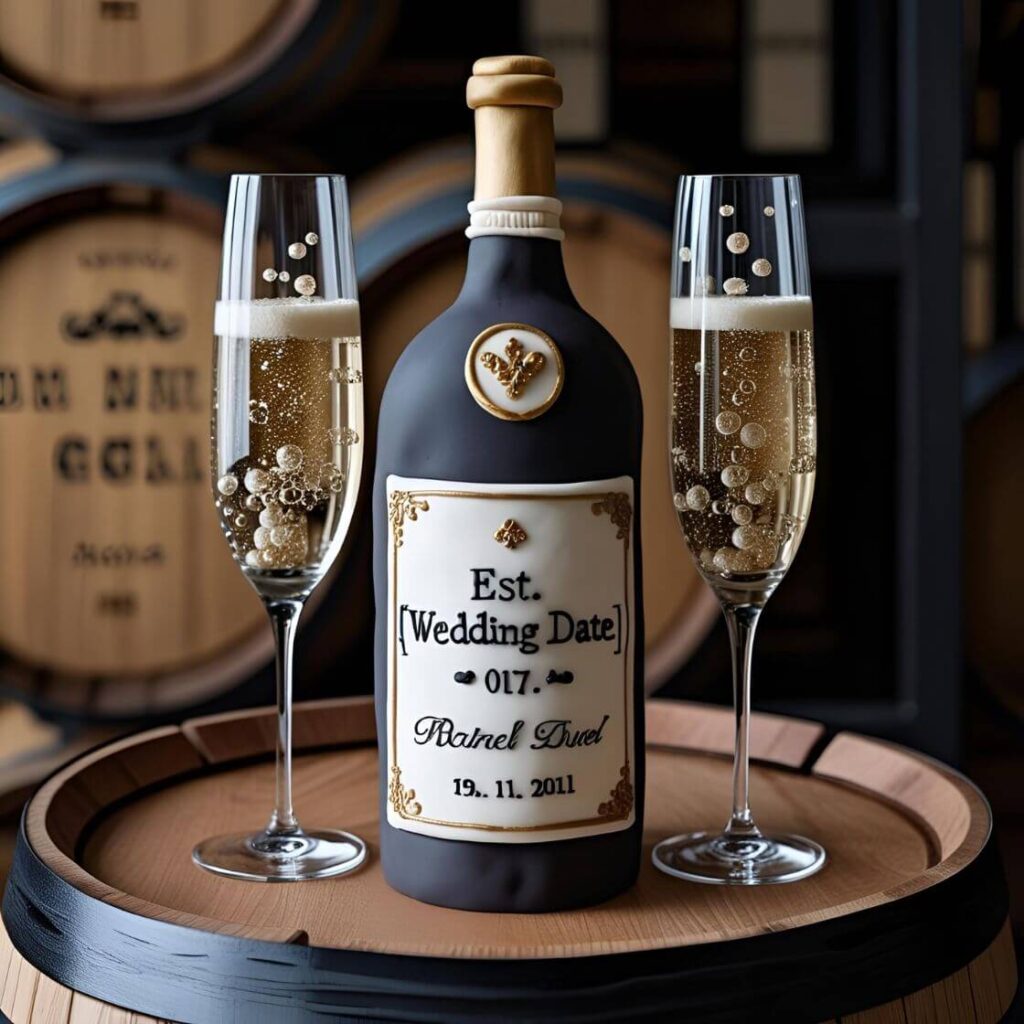 10 Popular 1st Wedding Anniversary Cake Designs to Celebrate Love 11 Drink Themed Cake