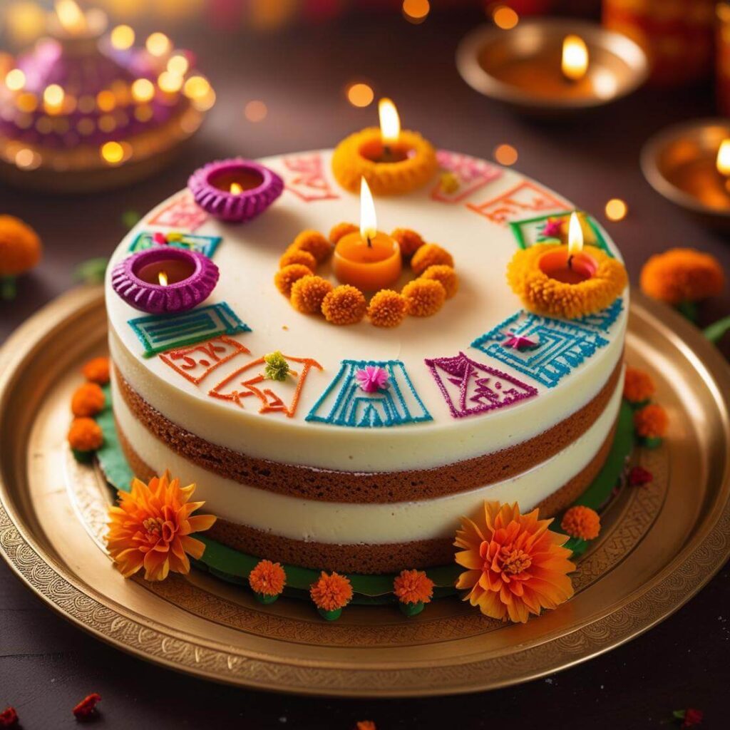 10 Stunning Rasmalai Cake Designs to Elevate Your Celebrations 11 Eggless Rasmalai Festival Cake