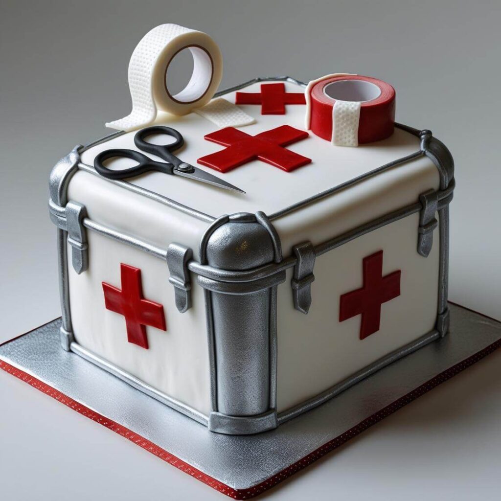 First Aid Kit Cake