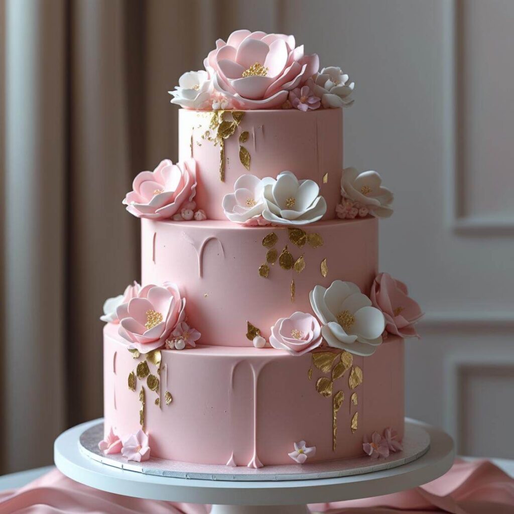 Floral Elegance Cake