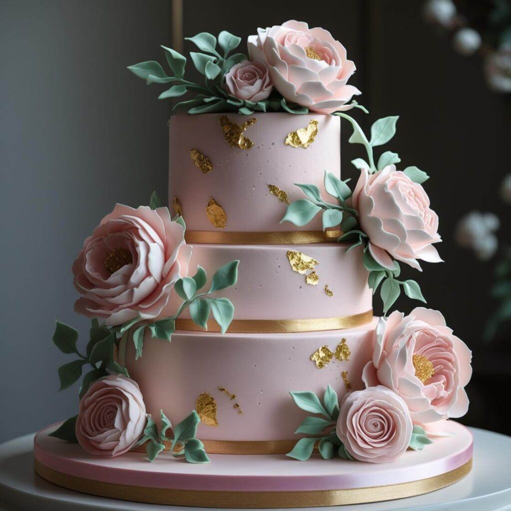 10 Popular Cake Designs to Celebrate Your Mom 2 Floral Elegance Cake