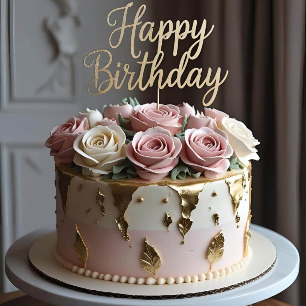 Floral Elegance Cake