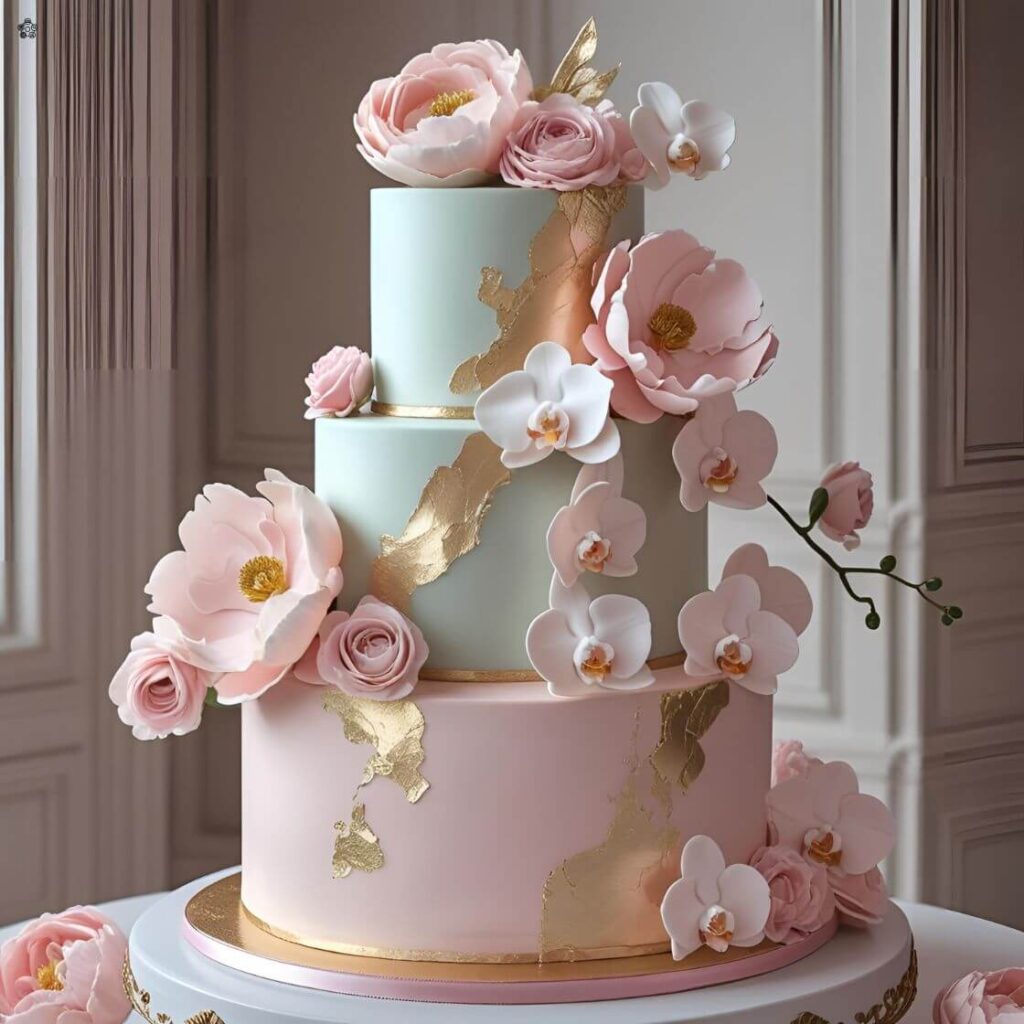 10 Popular Birthday Cake Designs for Wife in 2025 2 Floral Elegance Cake for wife