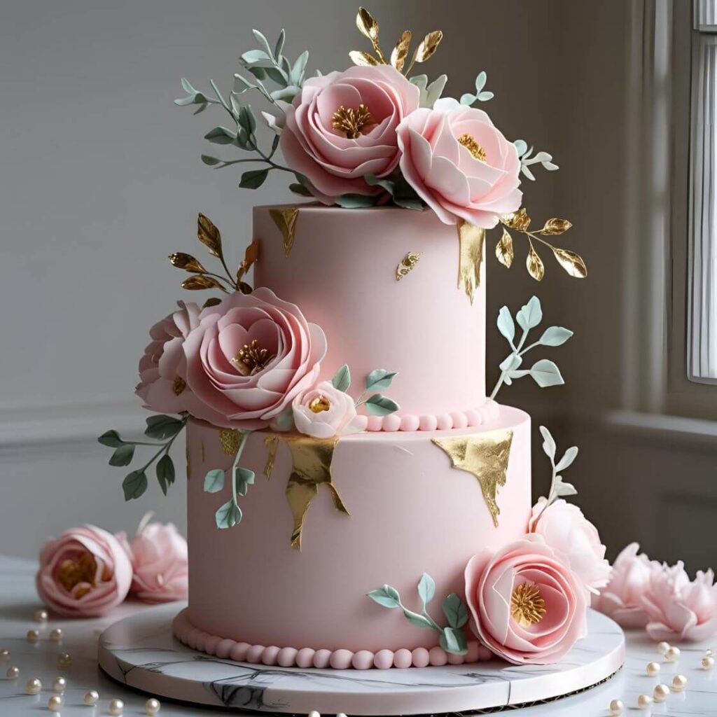 Floral Fantasy Cake for teenage Girls