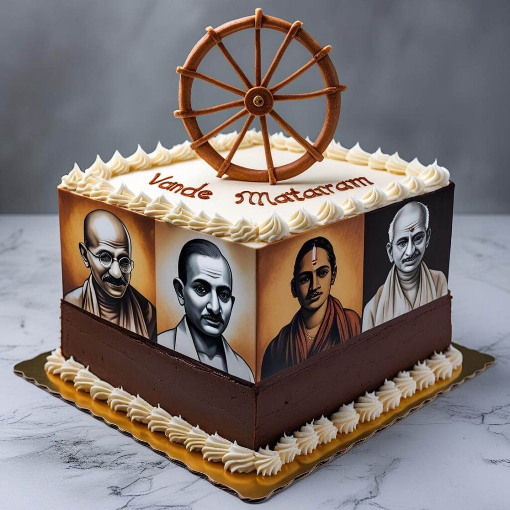 Freedom Fighter Portraits Cake