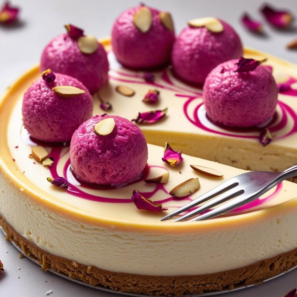 10 Stunning Rasmalai Cake Designs to Elevate Your Celebrations 10 Fusion Rasmalai Cheesecake