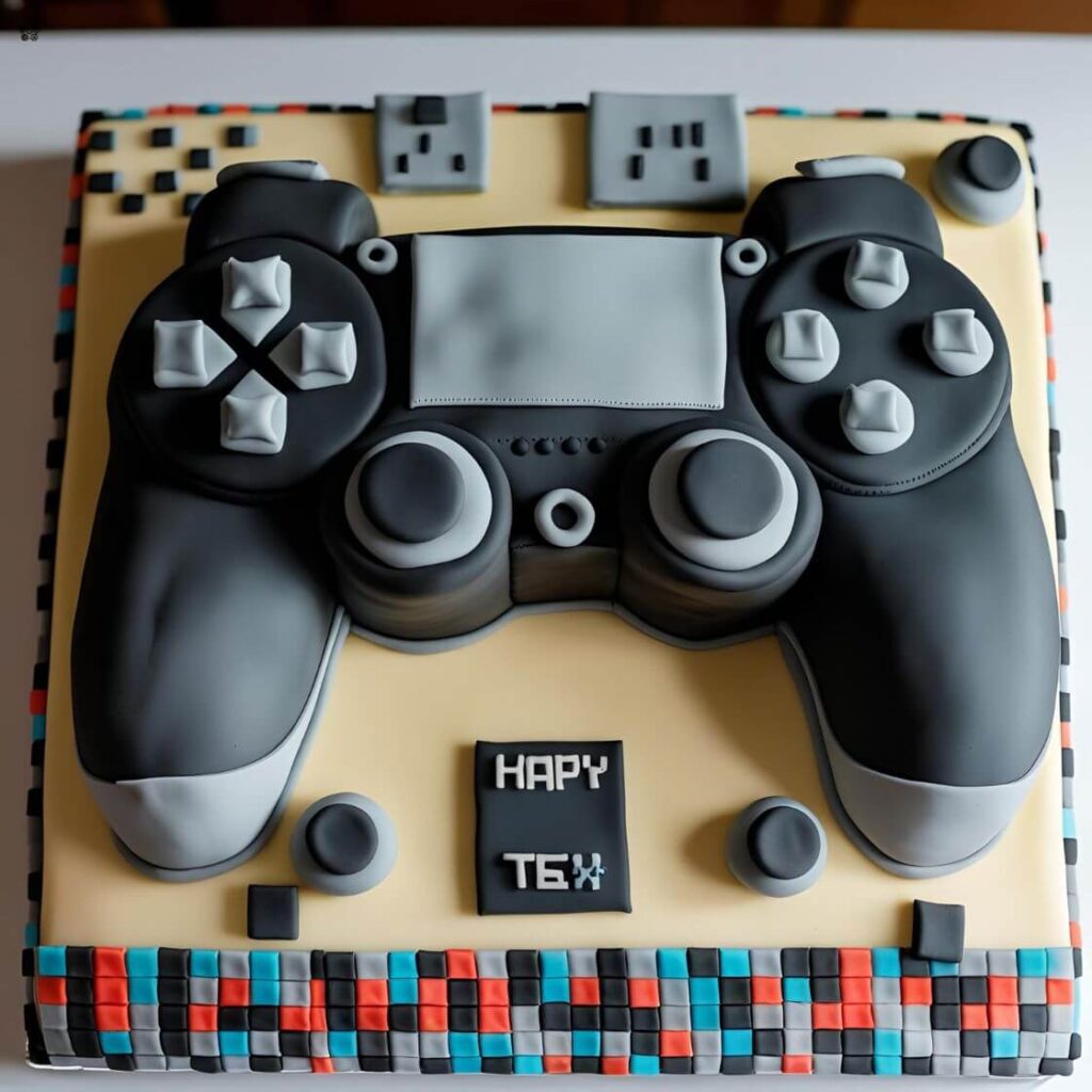 10 Trending Birthday Cake Designs for your Husband in 2025 6 Gaming-Inspired Cake for husband