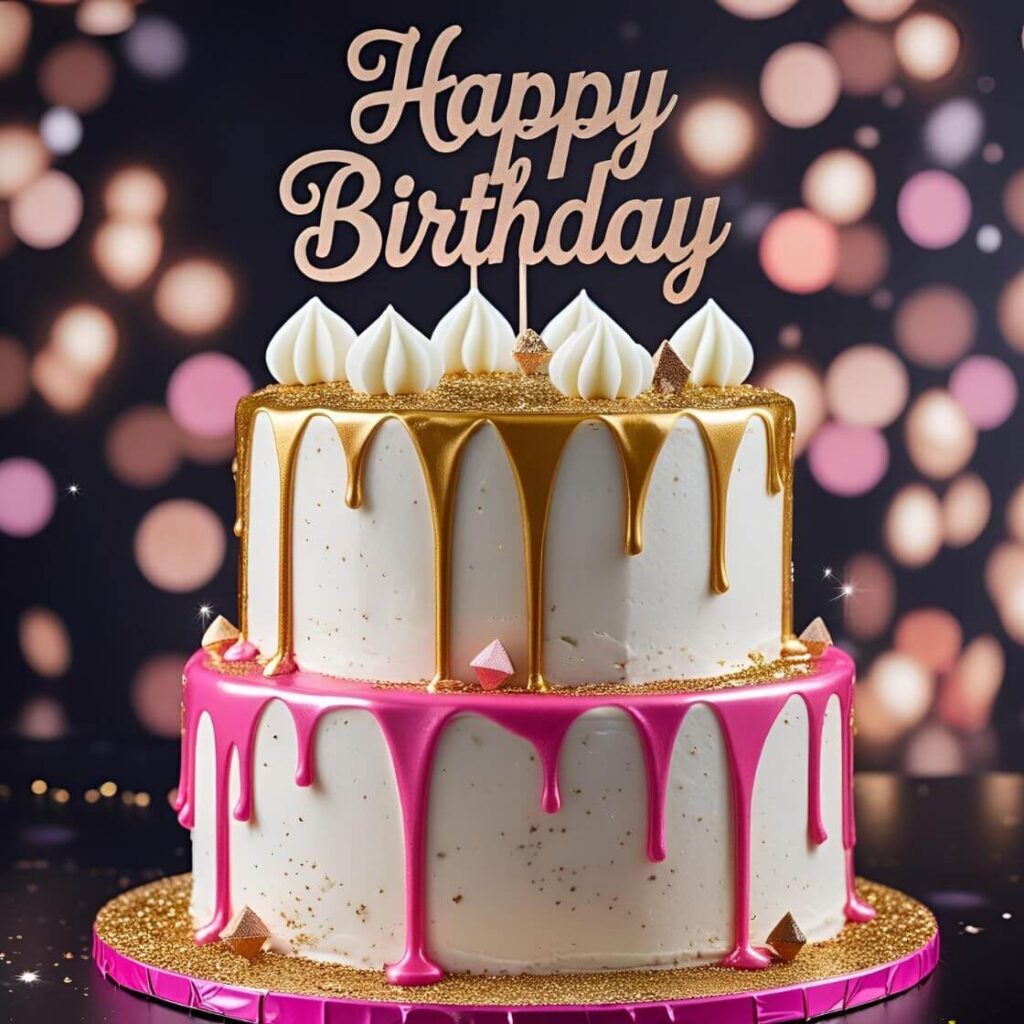 Glamorous Drip Cake for teenage Girls