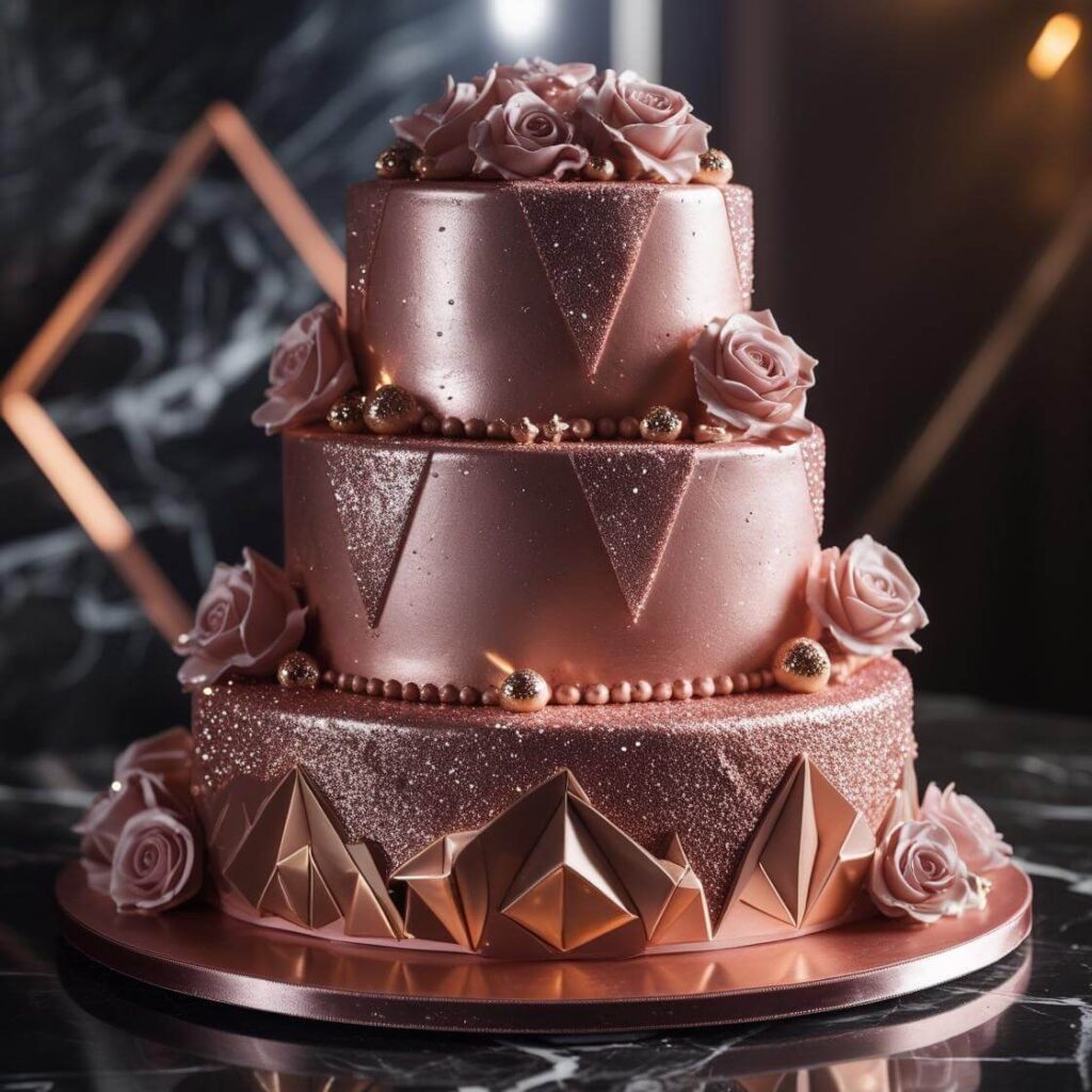 Glitter & Glam Cake