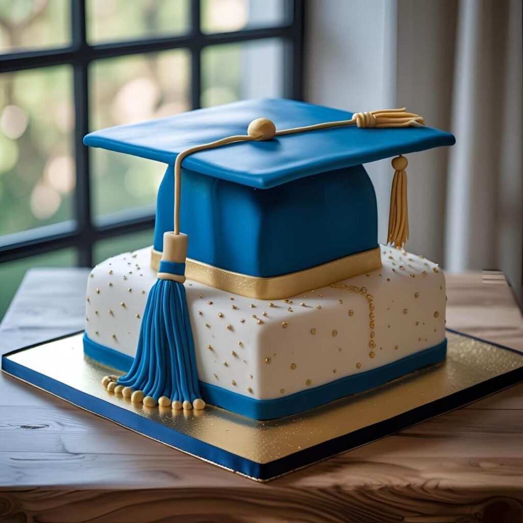Grad Cap Cake