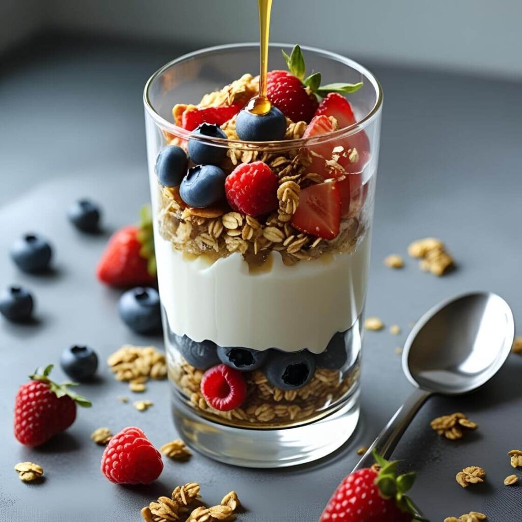 10 Delicious & Nutritious Healthy Desserts You’ll Love 3 Greek Yogurt Berry Parfait
