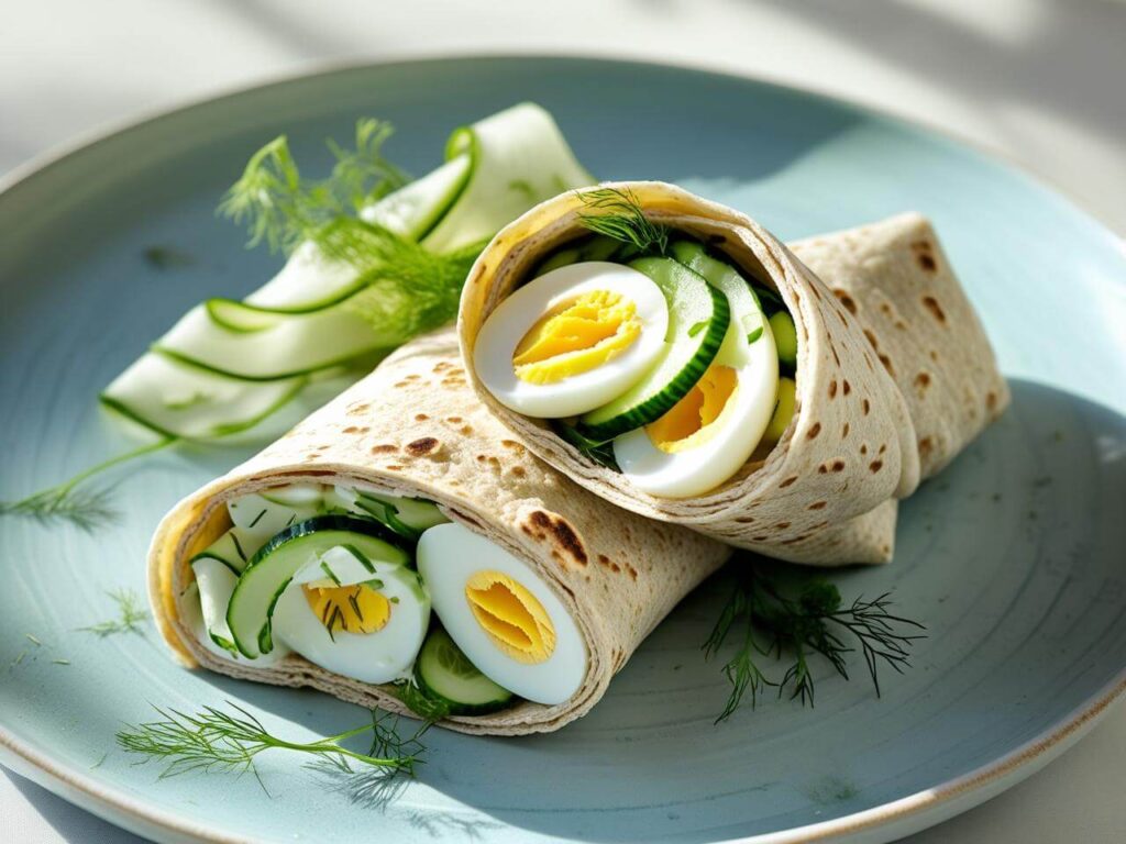 Greek Yogurt & Egg Wrap