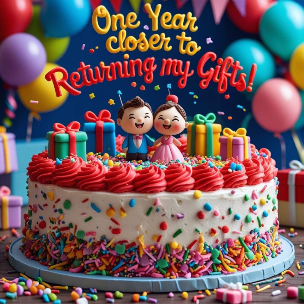 Humorous 'Almost There' Cake