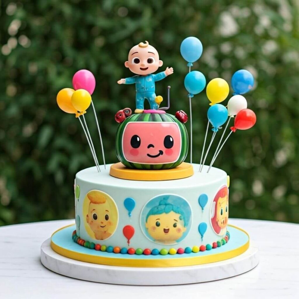 Interactive Cocomelon Cake