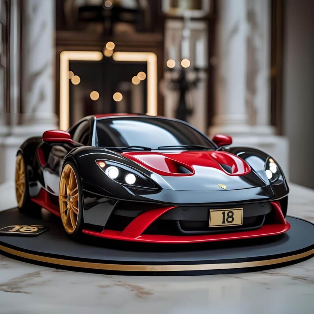 Luxury Car Cake